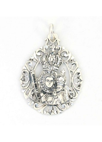 Medalla calada plata Virgen de la Cabeza