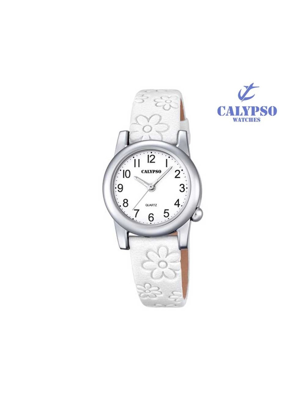 reloj-calypso-nina-piel-blanca-flores-redondo-k5710-1