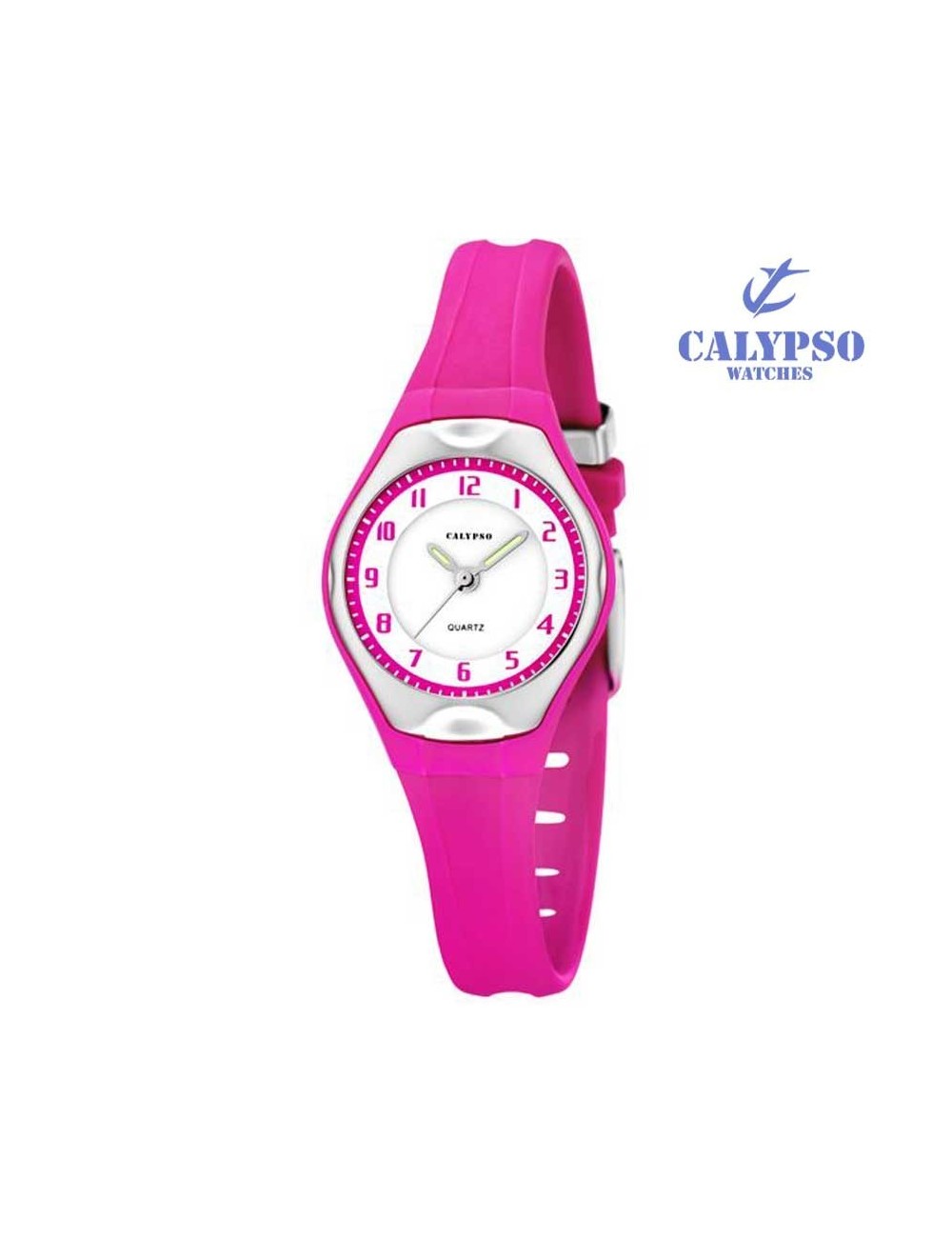 reloj-calypso-goma-rosa-sumergible-k5163-k