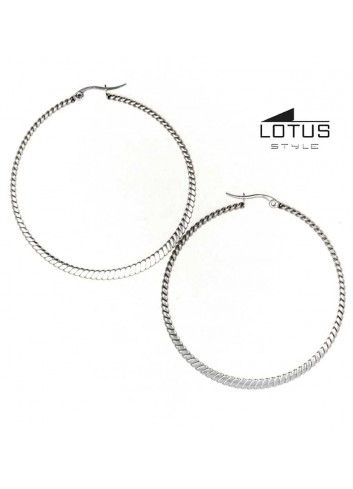 Aros Lotus Style acero rizados LS1952-4-1