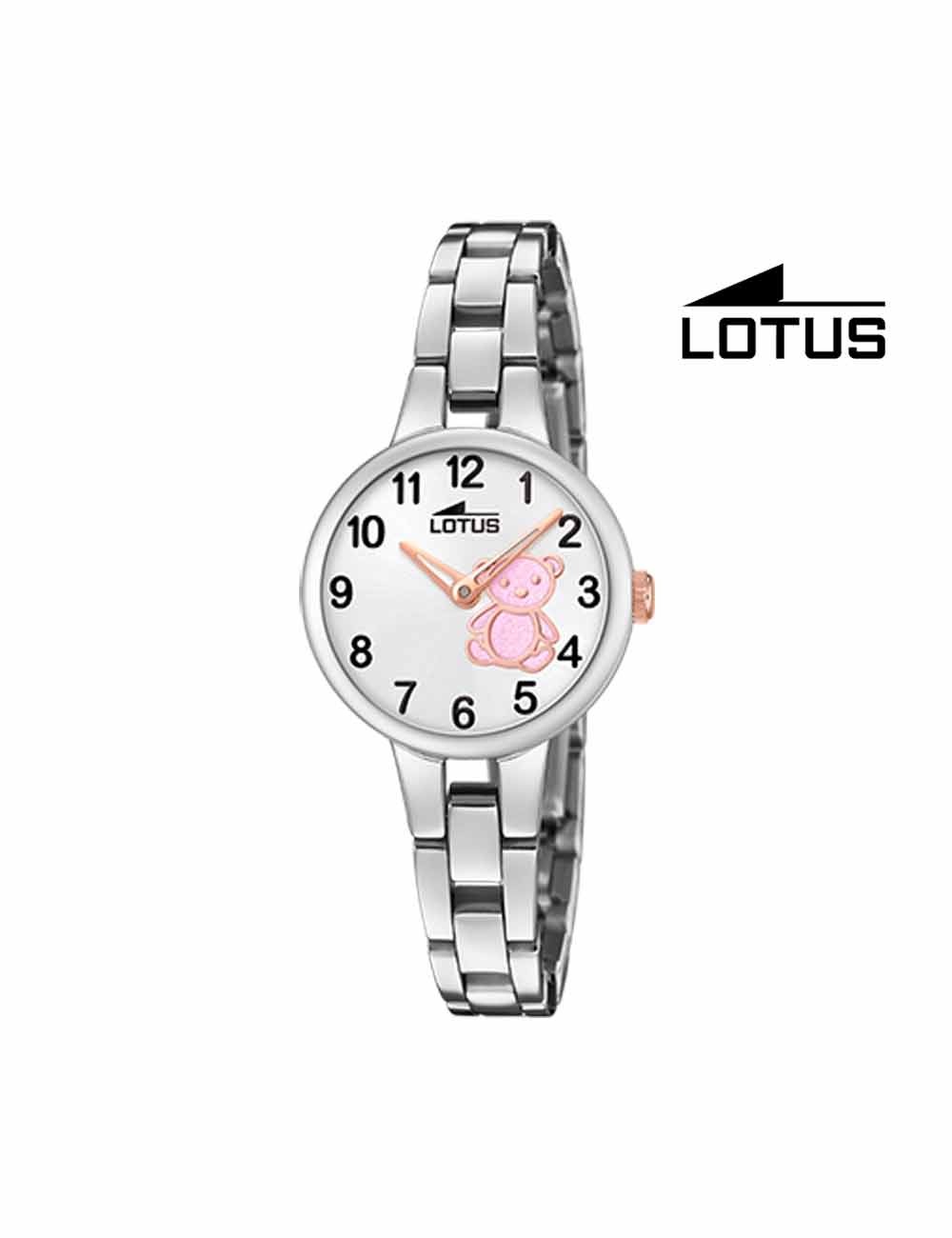 Reloj niña Lotus cadena oso 18658-6