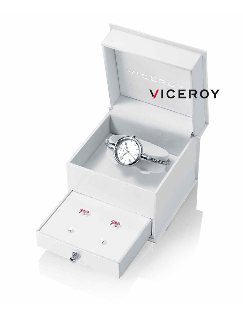 Reloj niña Viceroy malla regalo pendienes