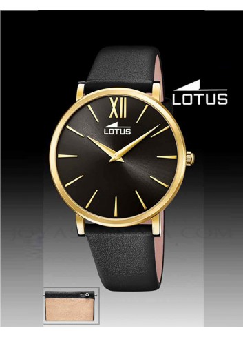 Reloj Lotus mujer cadena dorada números 18740-1