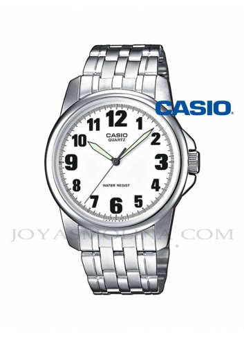 Reloj Casio hombre agujas números MTP-1260PD-7BE