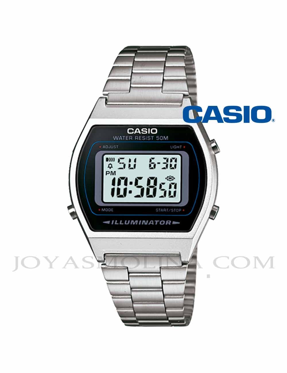 Reloj Casio digital vintage hombre B640WD-1AVEF