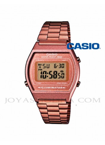 Reloj Casio digital vintage mujer B640WC-5AEF