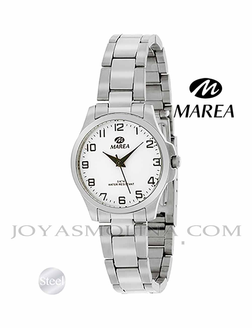 Reloj Marea mujer cadena B36100-2 blanco