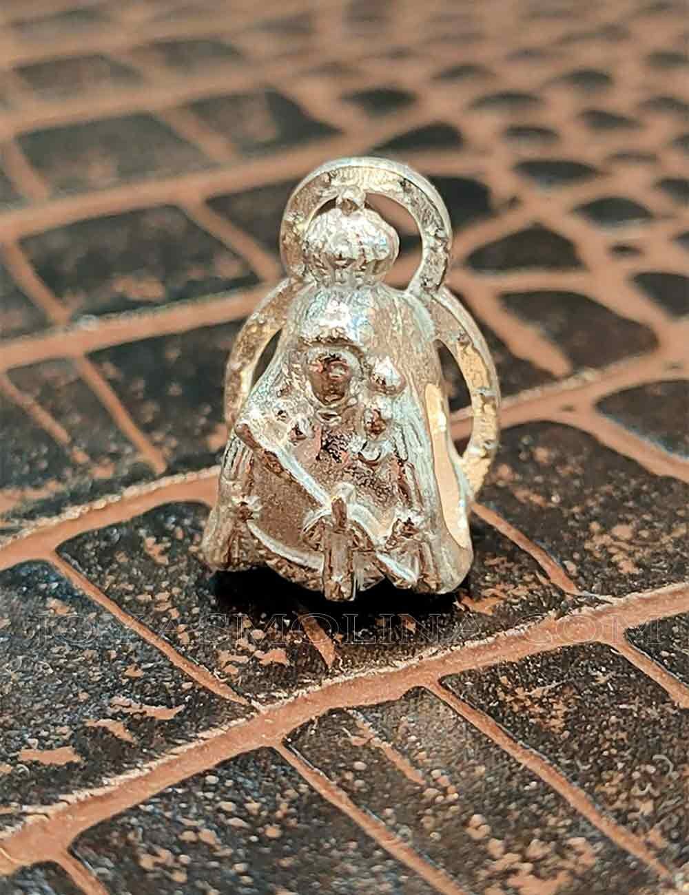 Abalorio Virgen de la Cabeza plata